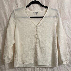 Madewell Woman's Button Up Blouse - XS